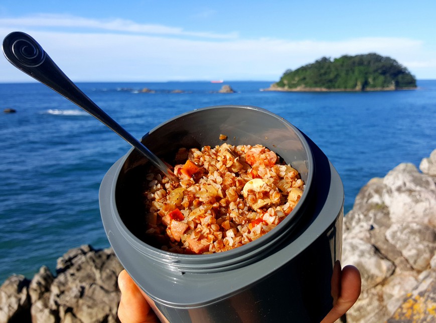 roasted buckwheat lunch box