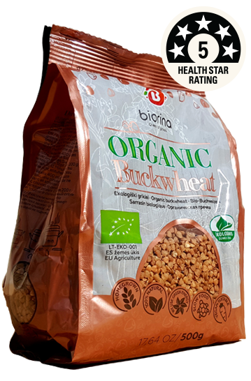 Organic Roasted Buckwheat (Loose, 500g) image